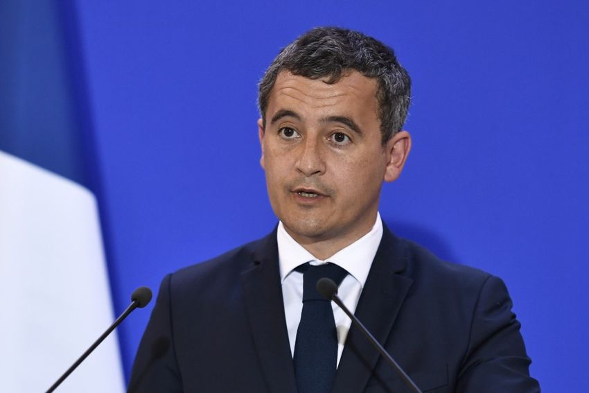 I24news France G Darmanin Exprime Son Degout Apres La Decouverte De Tags Anti Islam Sur Une Mosquee