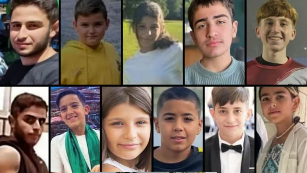 11 des 12 enfants assassinés à Majdal Shams