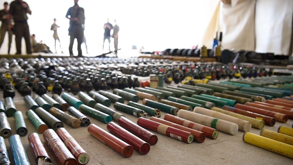 The IDF has found Hamas weapons left behind, as well as hundreds of documents and certificates have been recovered, alongside an array of mobile devices, communication tools, and cameras in southern Israel