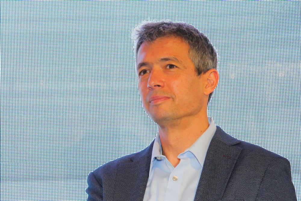 Minister of Communications Yoaz Hendel speaks during a Conference of Heads of Local Authorities, in Ramat Negev, southern Israel, July 22, 2021.
