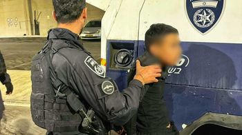 16-year old suspected terrorist from Bethlehem who was released in the Gaza hostage deal and arrested again Wednesday night