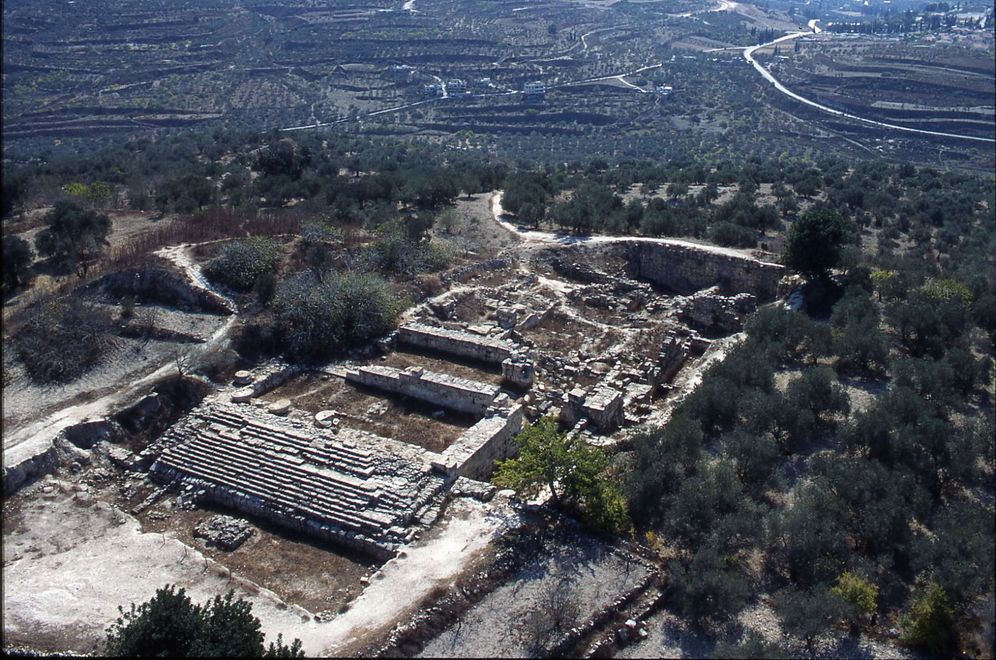 Le site archéologique de Sébastia, en Samarie