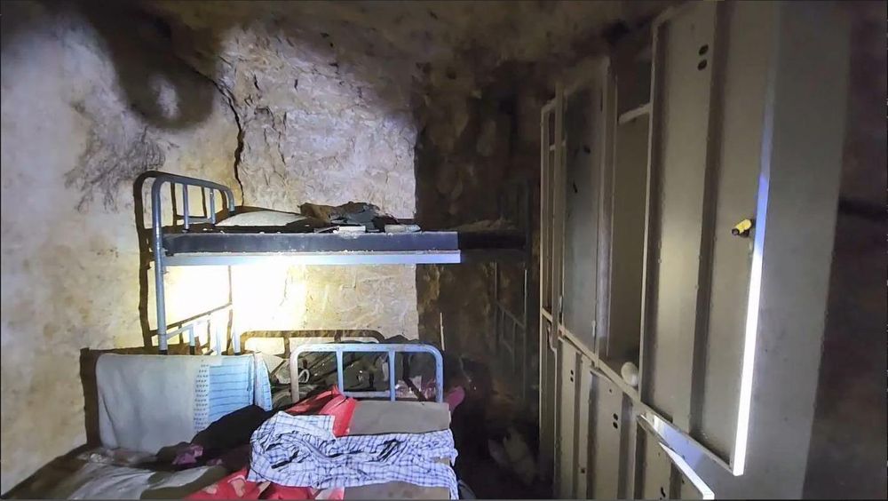 מתחם תת קרקעי שאותר ע"י צה"ל בדרום לבנון