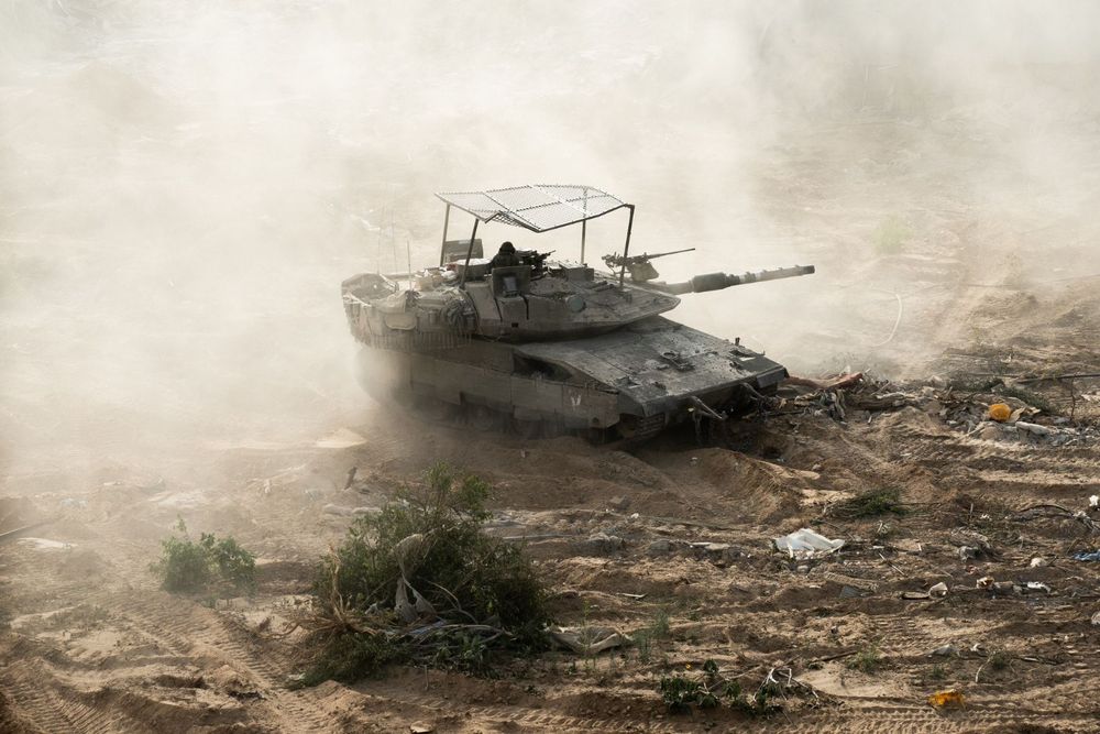 IDF troops in Gaza, May 30.
