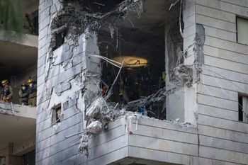 ממ"ד שספג פגיעה ישירה ובו נרצחו שני אנשים, 16/06/2025