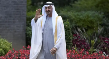 Le président des Émirats arabes unis, Mohamed bin Zayed Al Nahyan