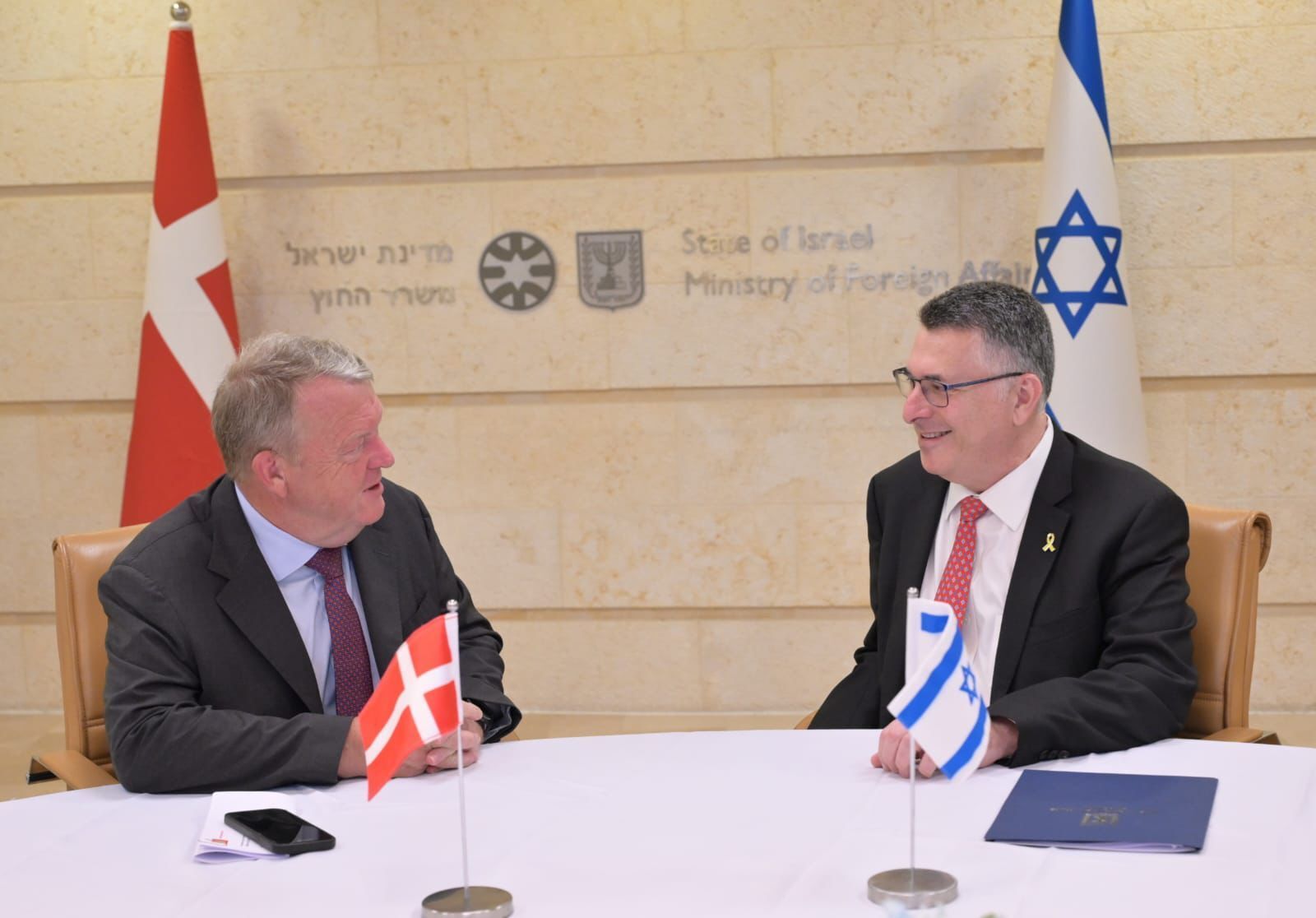 Le Danemark "pas encore prêt à reconnaître un État palestinien", selon le chef de la diplomatie danoise