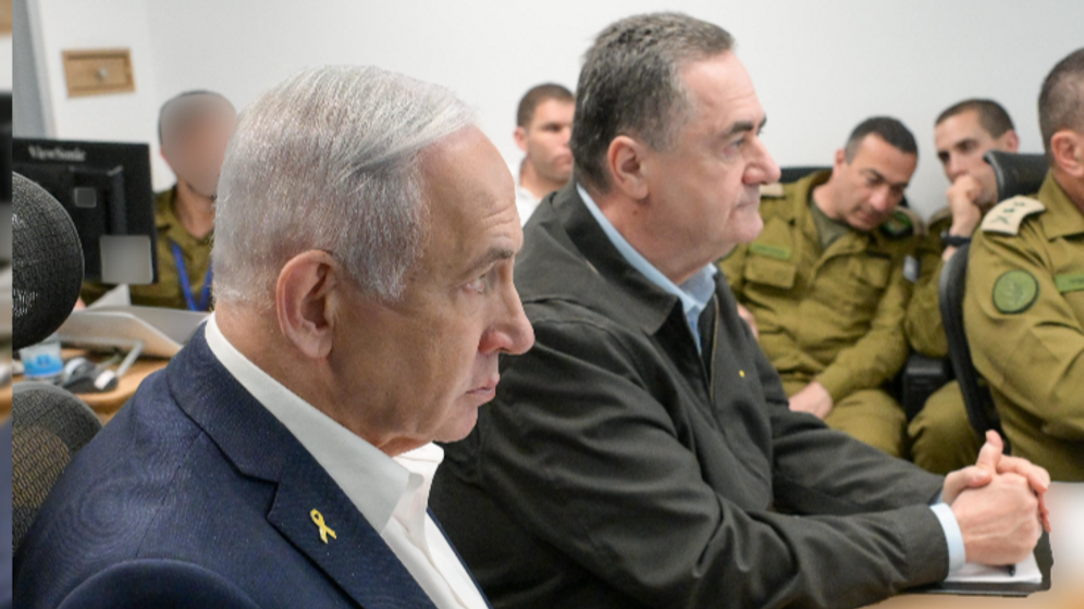 Defense Minister Israel Katz, and Prime Minister Benjamin Netanyahu