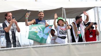La flottille partie de Barcelone pour Gaza, avec à son bord Greta Thunberg, 31/08/25
