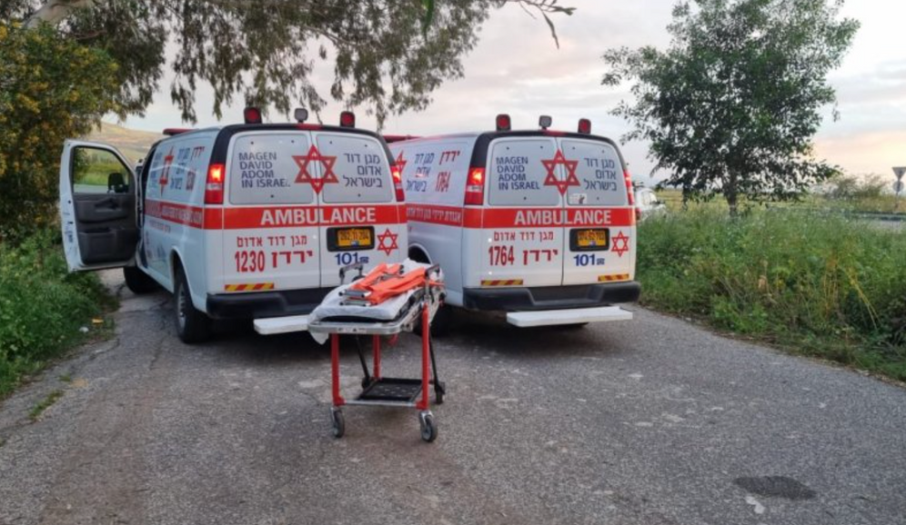 Le Magen David Adom dans le nord d'Israël