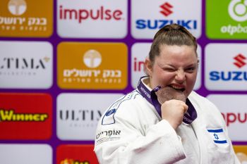 L'Israélienne Raz Hershko a remporté la médaille d'or dans la catégorie des plus de 78 kg aux Championnats d'Europe de judo
