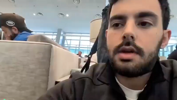 i24NEWS Passenger on diverted Flydubai Dubai flight 1073 speaks from Saudi Arabia