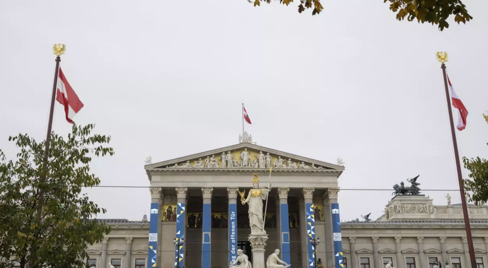 Le Parlement autrichien à Vienne, le 24 octobre 2024 