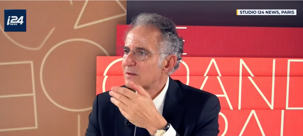 François Zimeray, avocat, dans le Grand Oral sur i24NEWS