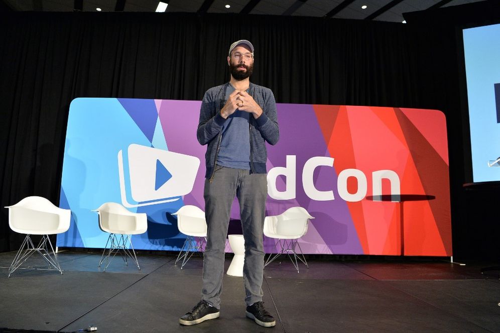 CEO of Patreon Jack Conte attends VidCon 2019 at Anaheim Convention Center on July 12, 2019 in Anaheim, California.
