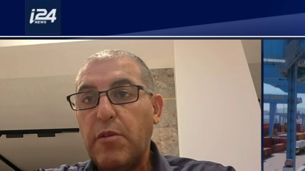 i24news/video screen حسام أبو بكر