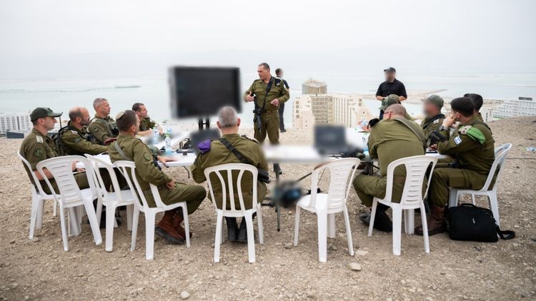 הרמטכ"ל אייל זמיר בתרגיל הפתע שנערך בגבול ירדן, 15.05.2026