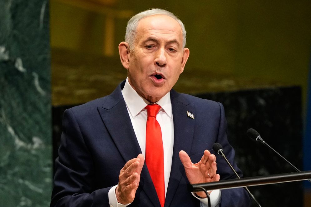 ASSOCIATED PRESS بنيامين نتنياهو