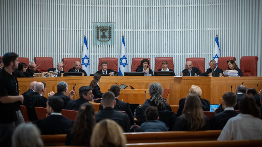 יונתן זינדל/פלאש 90 שופטי בג"ץ, ארכיון