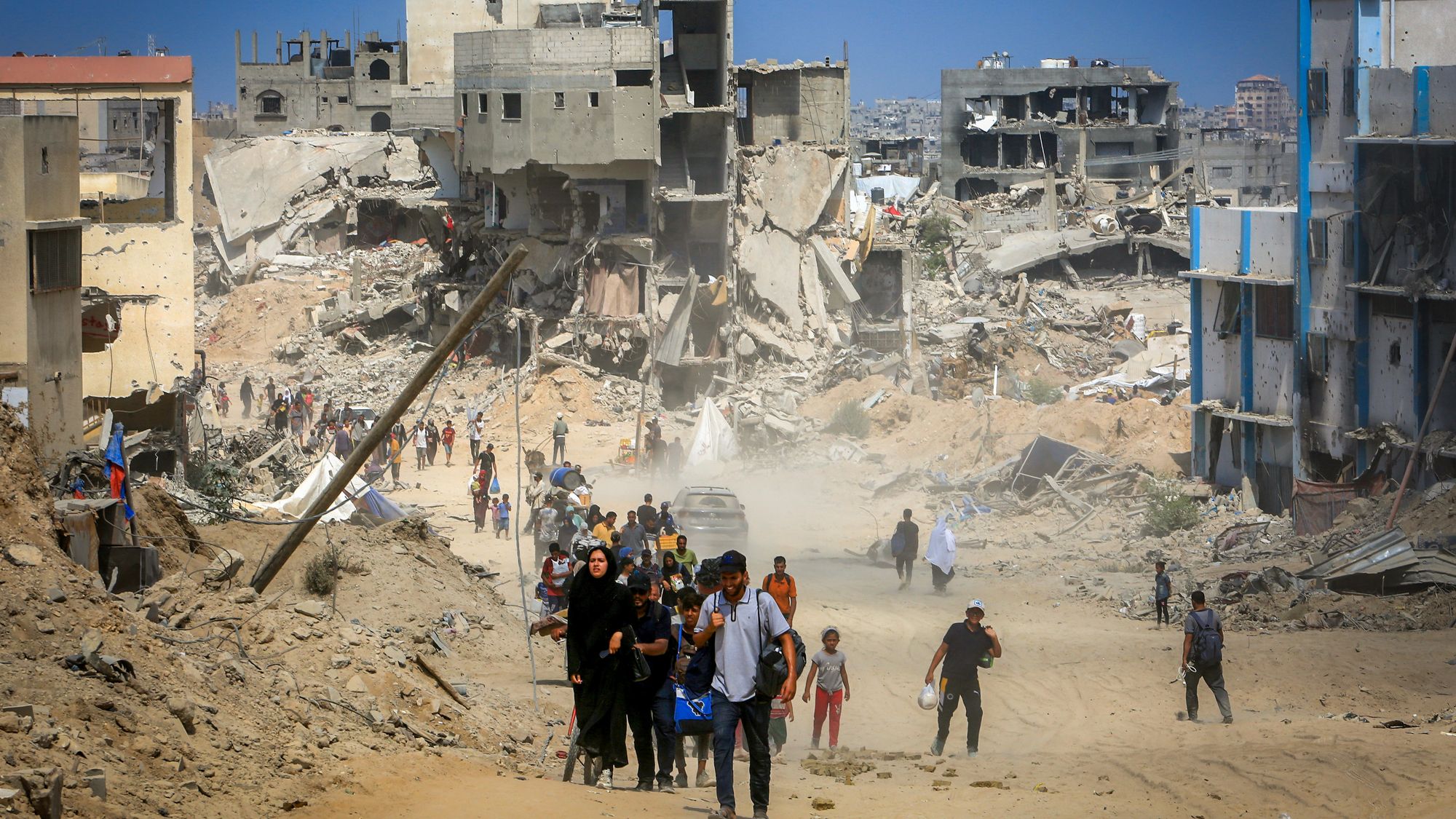 "Laissez le Hamas à Gaza et laissez nous partir" : le ras-le-bol des Gazaouis