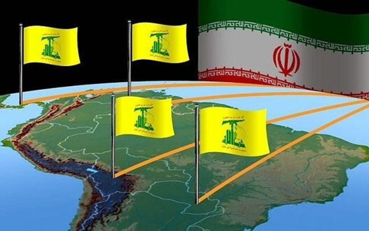 Hezbollah's main areas of operation in South America 
