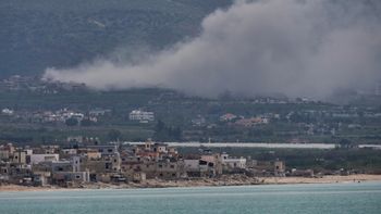 هجوم إسرائيلي على مدينة صور الساحلية في لبنان، أرشيف