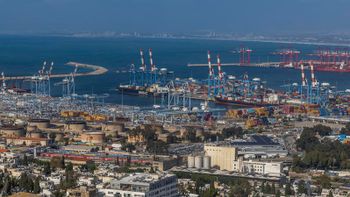 Le port de Haïfa