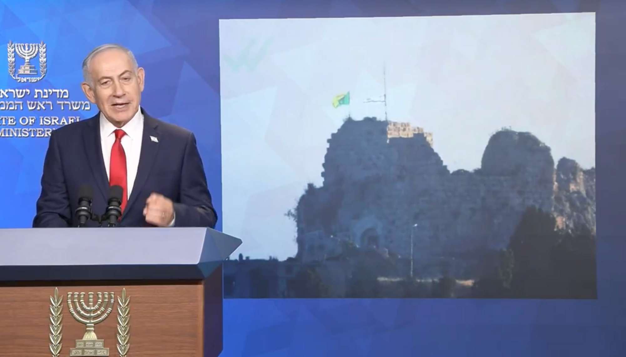 Benjamin Netanyahou : "Nous sommes revenus au Beaufort plus forts que jamais"