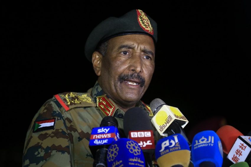 رئيس المجلس السيادي المؤقت في السودان: عبد الفتاح البرهان