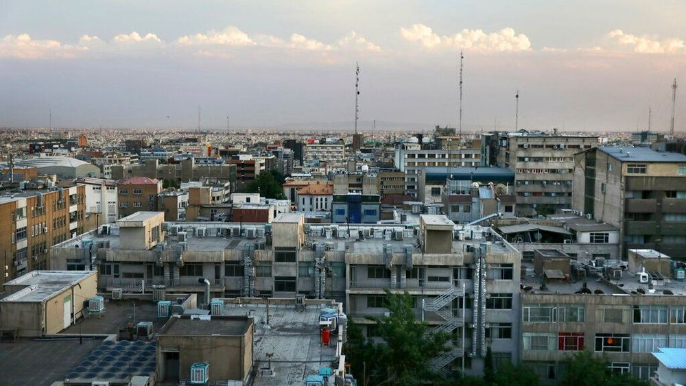 View of the Tehran skyline