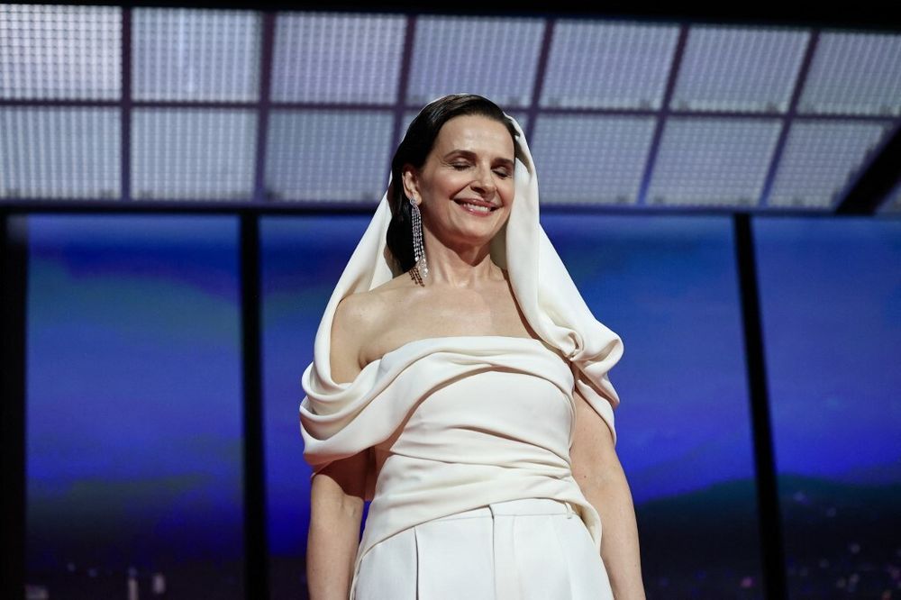 L'actrice française et présidente du jury du 78e festival de Cannes Juliette Binoche, le 13 mai 2025 