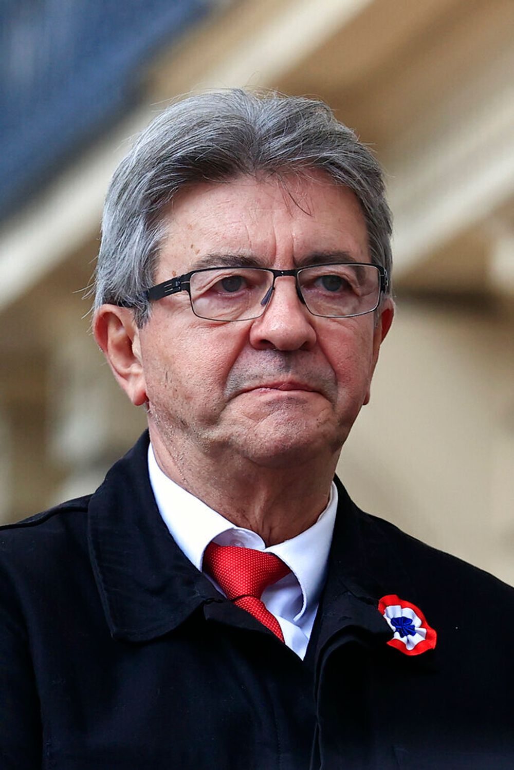 Le dirigeant du parti LFI Jean-Luc Mélenchon