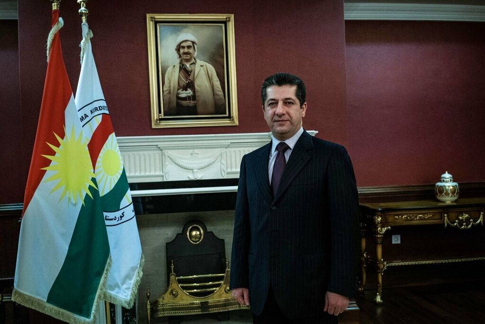 Kurdistan Regional Government’s Prime Minister Masrour Barzani.