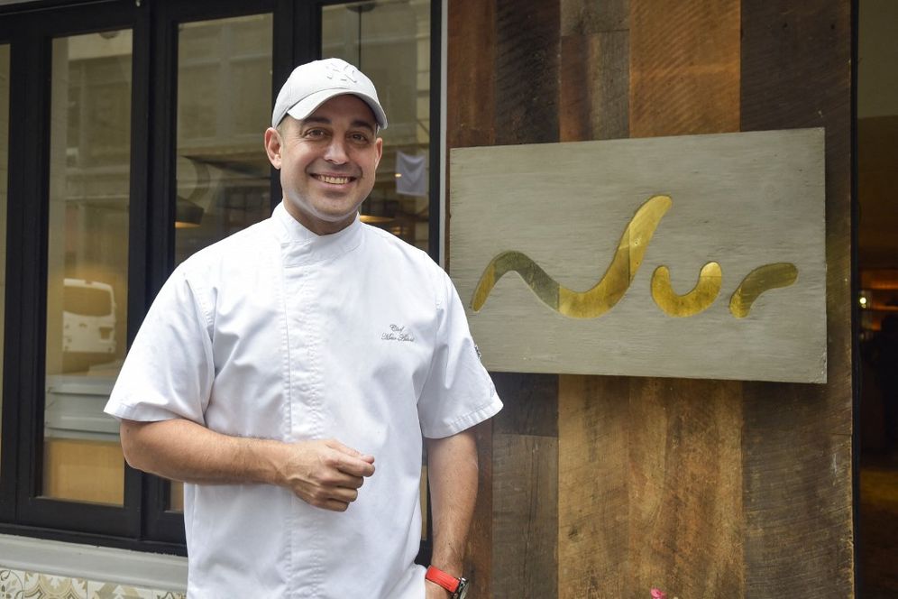 Chef Meir Adoni hosts a lunch during the Food Network's & Cooking Channel's New York City Wine & Food Festival on October 15, 2017 in New York City, United States.