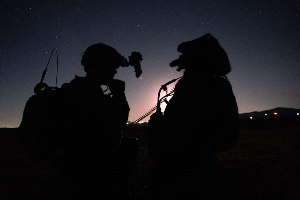 Israeli forces from the IDF's 3rd Brigade operate in southern Syria to apprehend an Iranian Quds Force cell