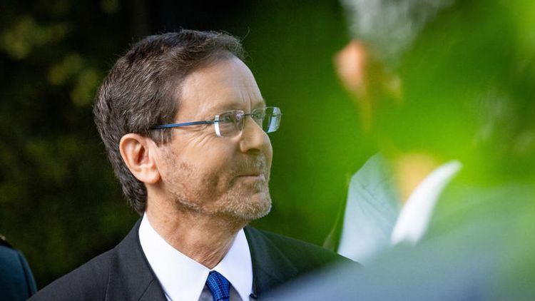Le président de l'État d'Israël, Isaac Herzog