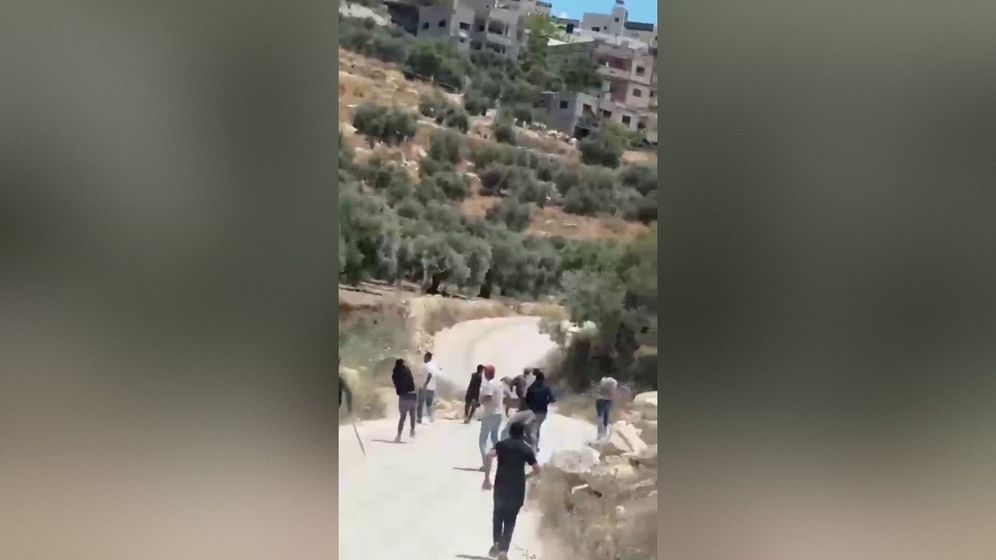 מתוך הרשתות החברתיות עימותים אלימים בין ישראלים לפלסטינים, 06.06.26