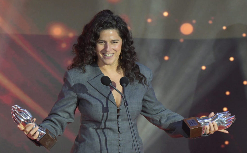 Noa Koler, scénariste et acteur de « Happy Place », reçoit le prix de l'Académie israélienne du cinéma et de la télévision le 3 mai 2026