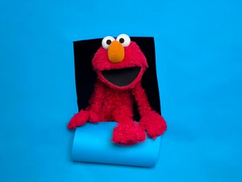 File photo of Elmo promoting the film "Being Elmo," as the Sesame Street character poses for a portrait in the Fender Music Lodge during the 2011 Sundance Film Festival in Park City, Utah
