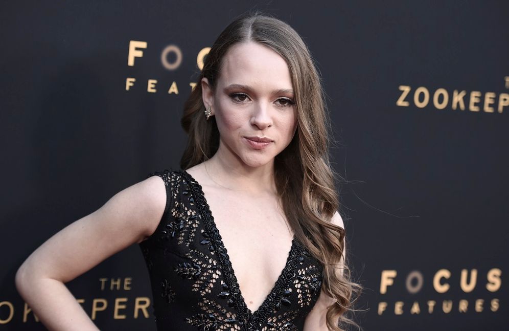Shira Haas arrives at the Los Angeles premiere of "The Zookeeper's Wife" at The ArcLight Hollywood, on March 27, 2017.
