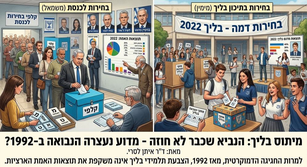 נוצר באמצעות בינה מלאכותית הנביא שכבר לא מצליח לחזות: מיתוס בליך - מדוע הקסם פג ב-1992?