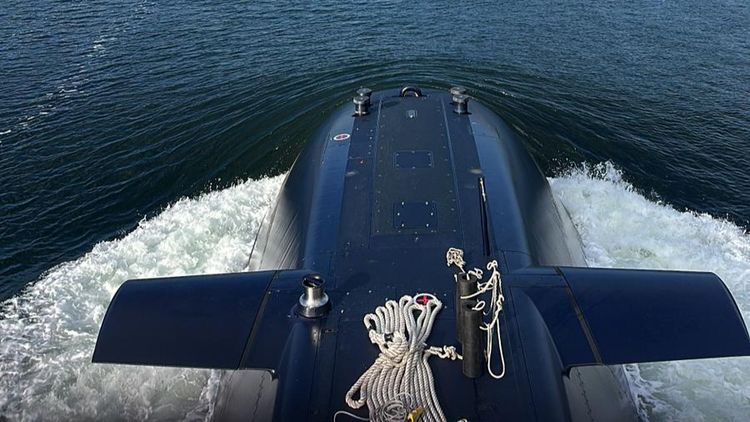 Le sous-marin INS Drakon, le plus grand de l'histoire de la marine du pays, arrive en Israël, le 23.09.2026