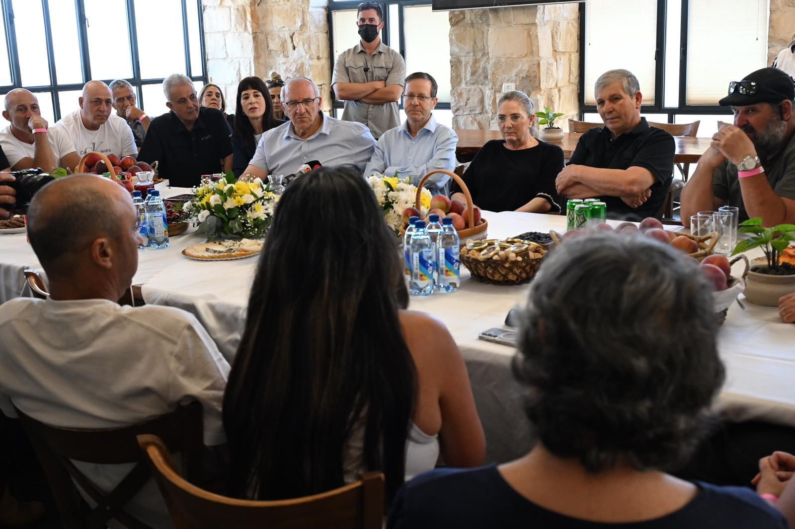 Herzog extends hand of peace to Lebanon from northern border, warns of...