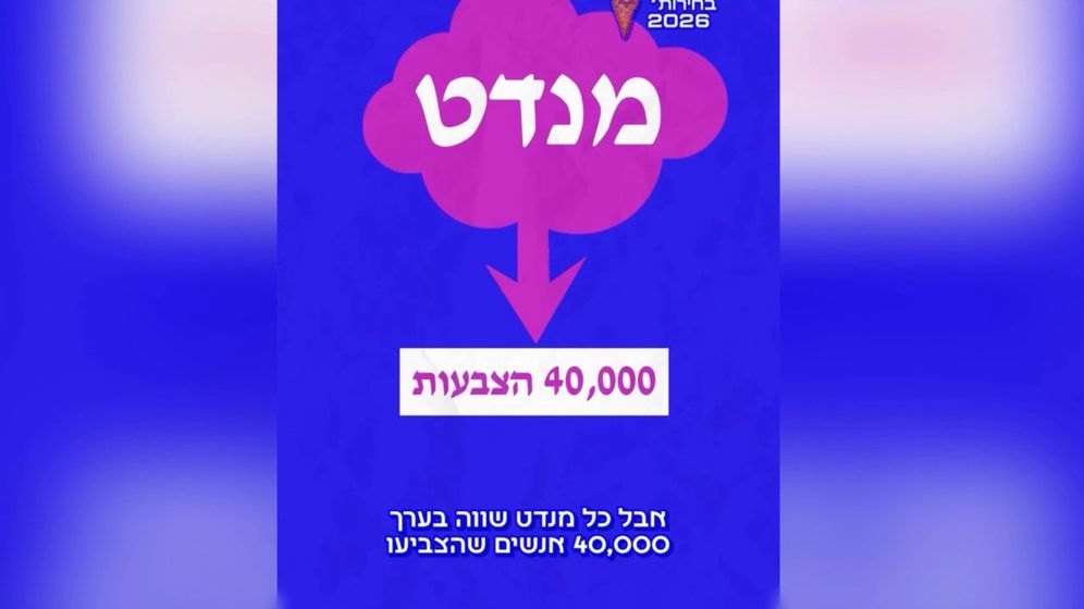 סרטון אינסטגרם על הבחירות