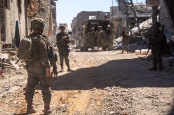 Troupes de Tsahal dans la bande de Gaza, août 2025