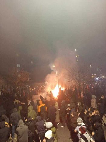 Manifestation en Iran 