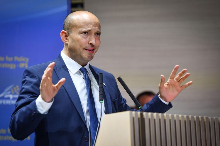 Naftali Bennett à la Conférence d'Herzliya, le 1er juillet 2026