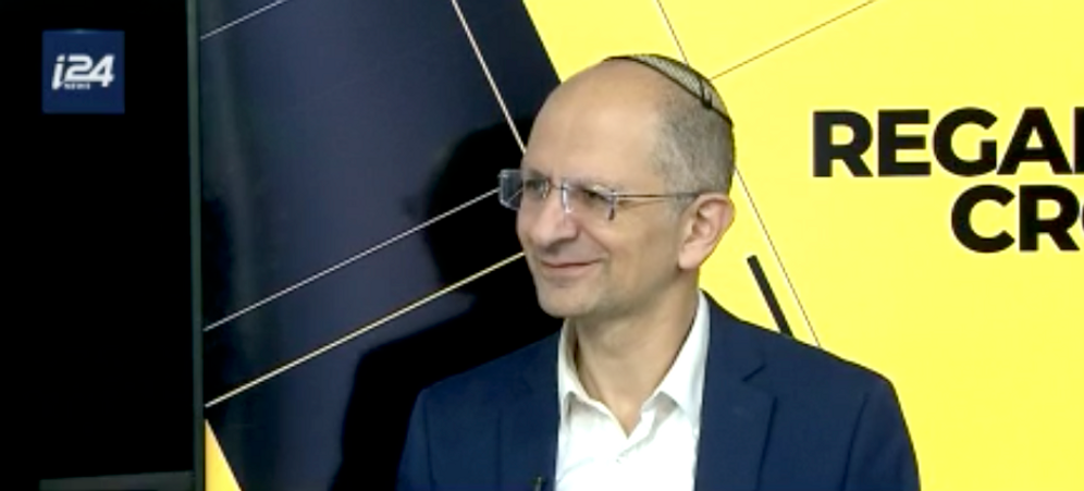 i24NEWS Professeur Cyrille Cohen, recteur de l'université de Bar-Ilan