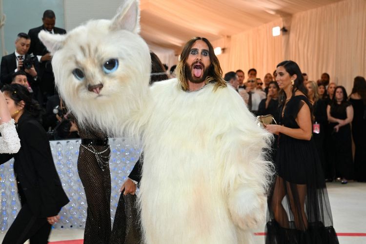 All the Met Gala tributes to Choupette, Karl Lagerfeld's cat