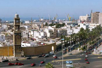 Vue générale de la ville de Casablanca